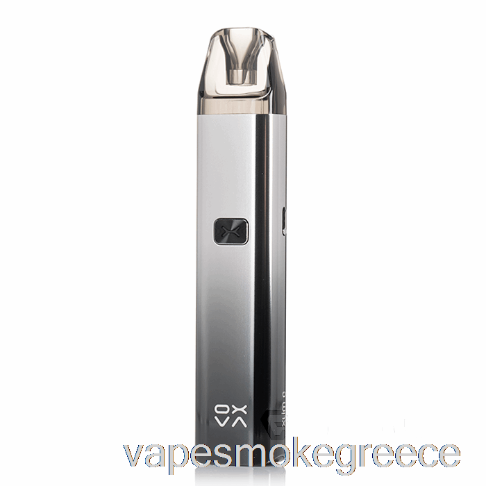 Vape Greece Oxva Xlim C 25w Pod System γυαλιστερό μαύρο ασημί
